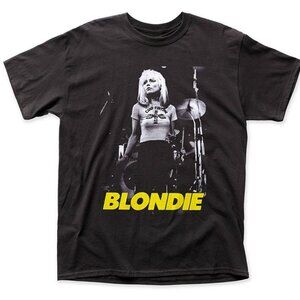 Blondie Funtime Debbie Harry Punk Rock Band Black Unisex Music Graphic T-Shirt79